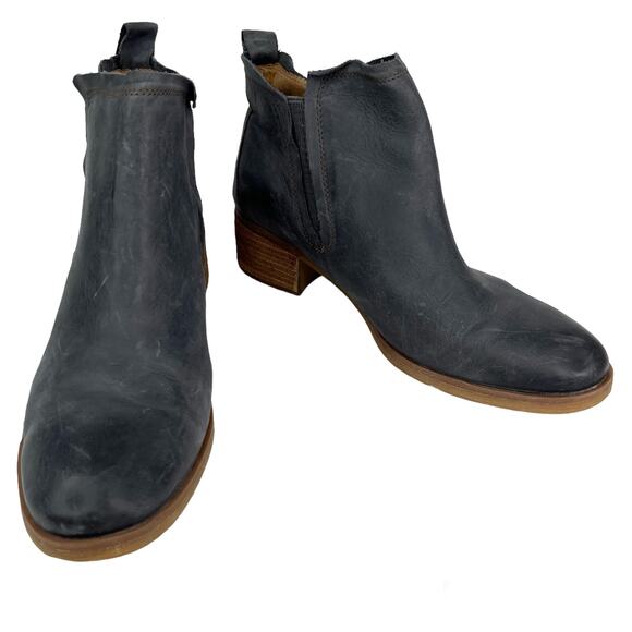 Korks Kork-Ease Womens Boots Booties Gray 12M Pull On - Picture 1 of 14